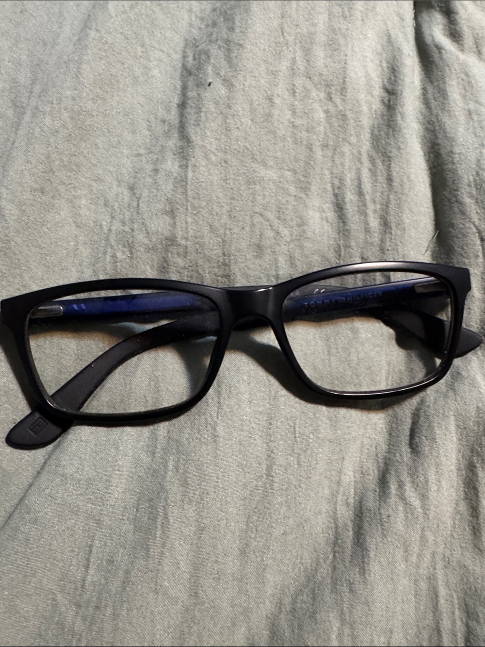 Classic Black Men's Rectangle Reading Glasses